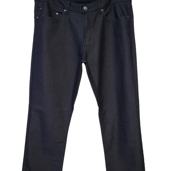 Private Member Men's Size 36X 29 Dark blue  Denim Straight Leg Jeans - Picture 6 of 9